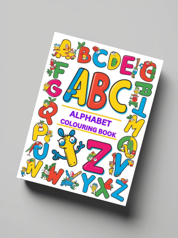Alphabet colouring book 2+